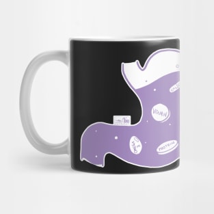 Food in My Stomach - Supplement (Color) Mug